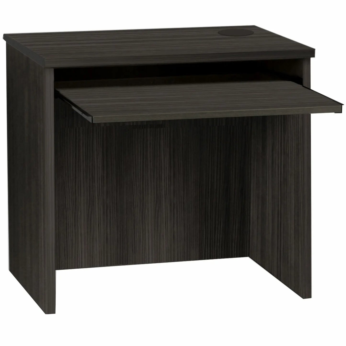Home Office Desk Height Desk 85cm with Slide-Out Keyboard Shelf