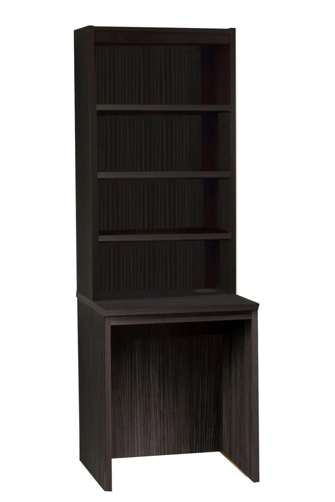 Home Office Desk Height Desk 60cm with Hutch Bookcase