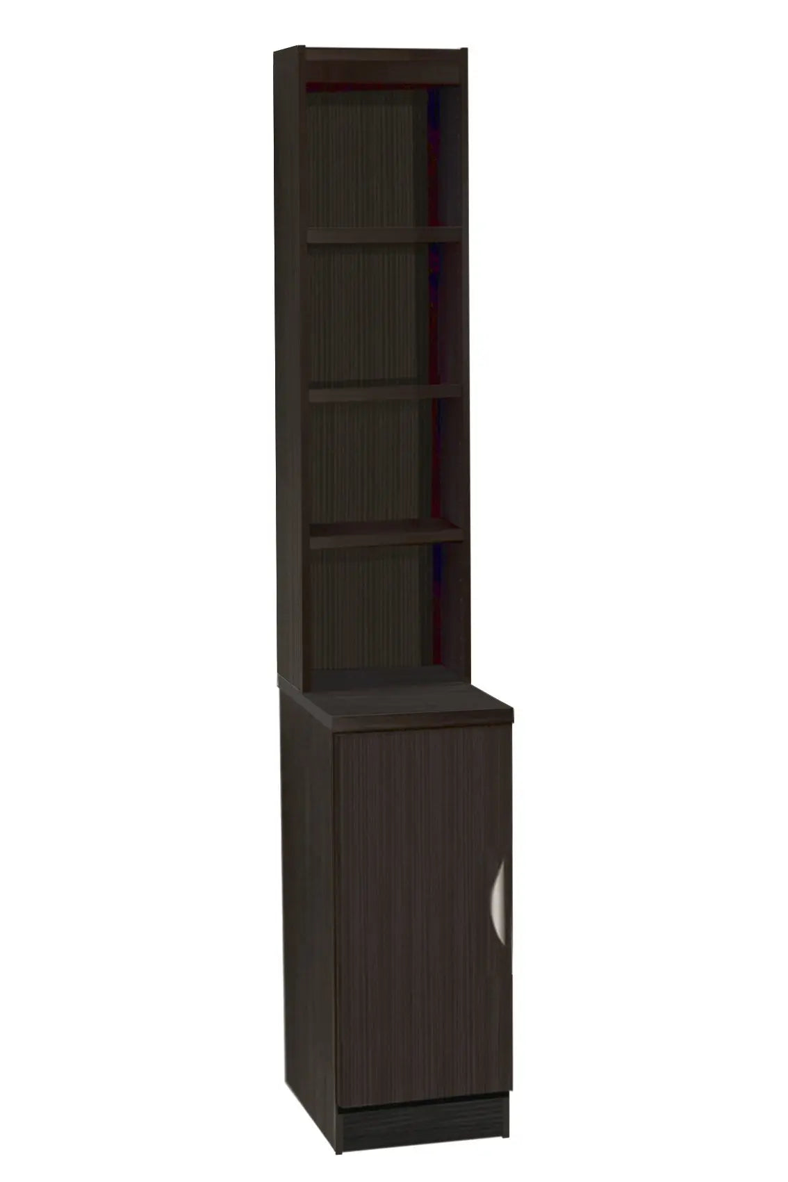 Home Office Desk Height Storage/Deep Cupboard 30cm with Hutch Bookcase