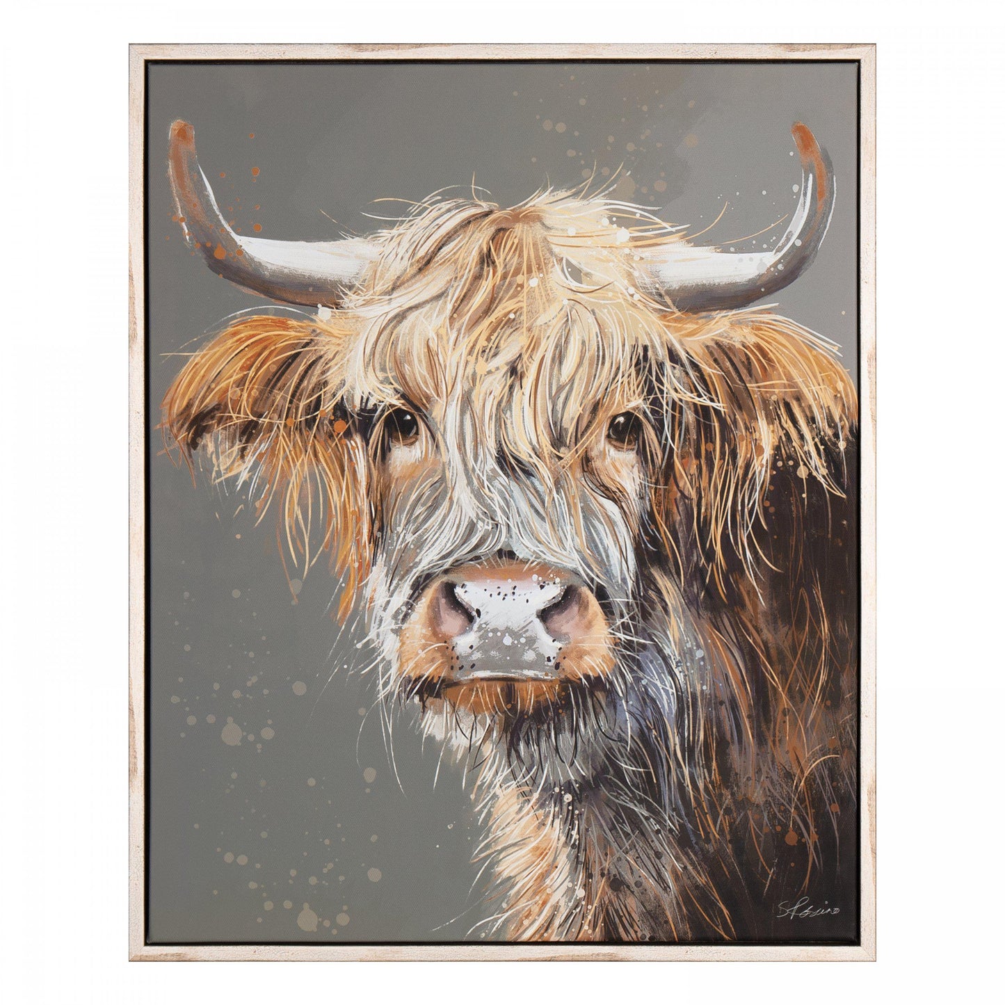 Brodie Small Framed Canvas 46 x 56cm