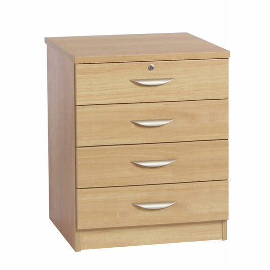 Home Office 4 Drawer 60cm Chest