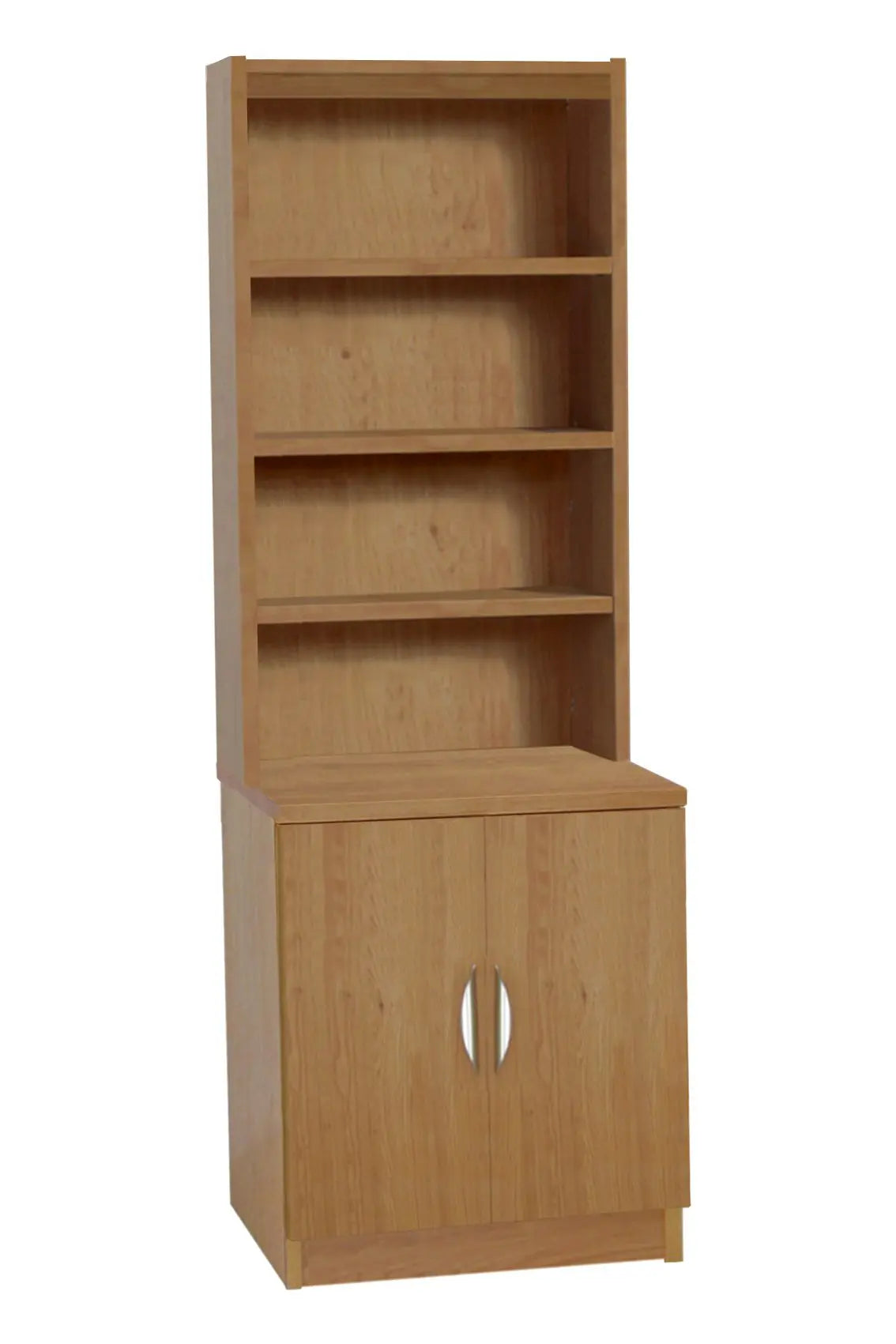 Home Office Desk Height Storage/Deep Cupboard 60cm with Hutch Bookcase