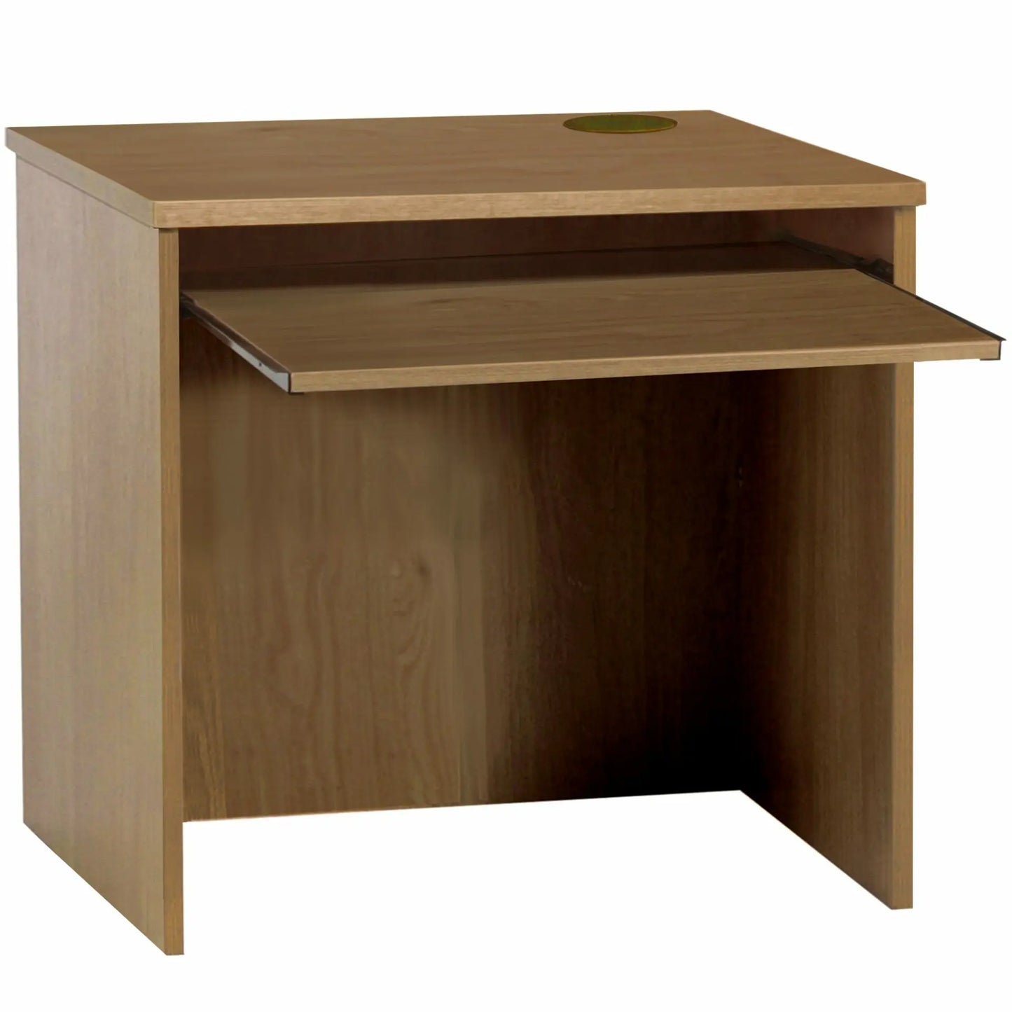 Home Office Desk Height Desk 85cm with Slide-Out Keyboard Shelf