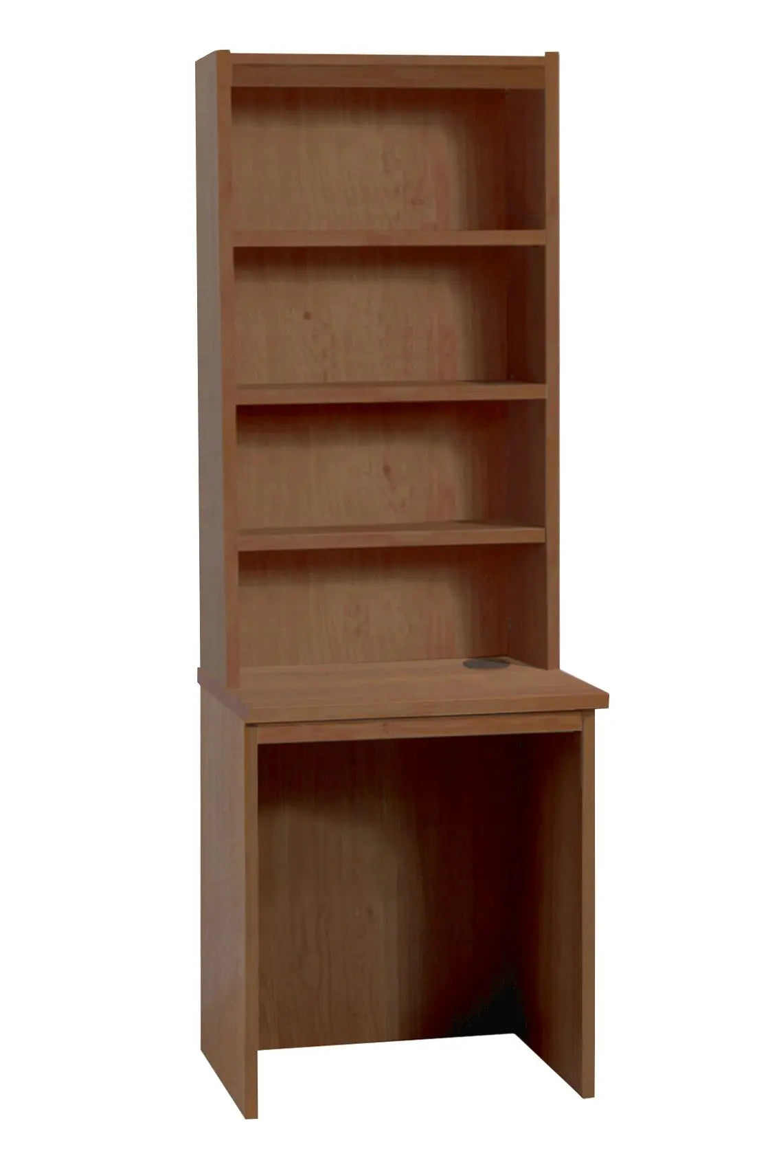 Home Office Desk Height Desk 60cm with Hutch Bookcase