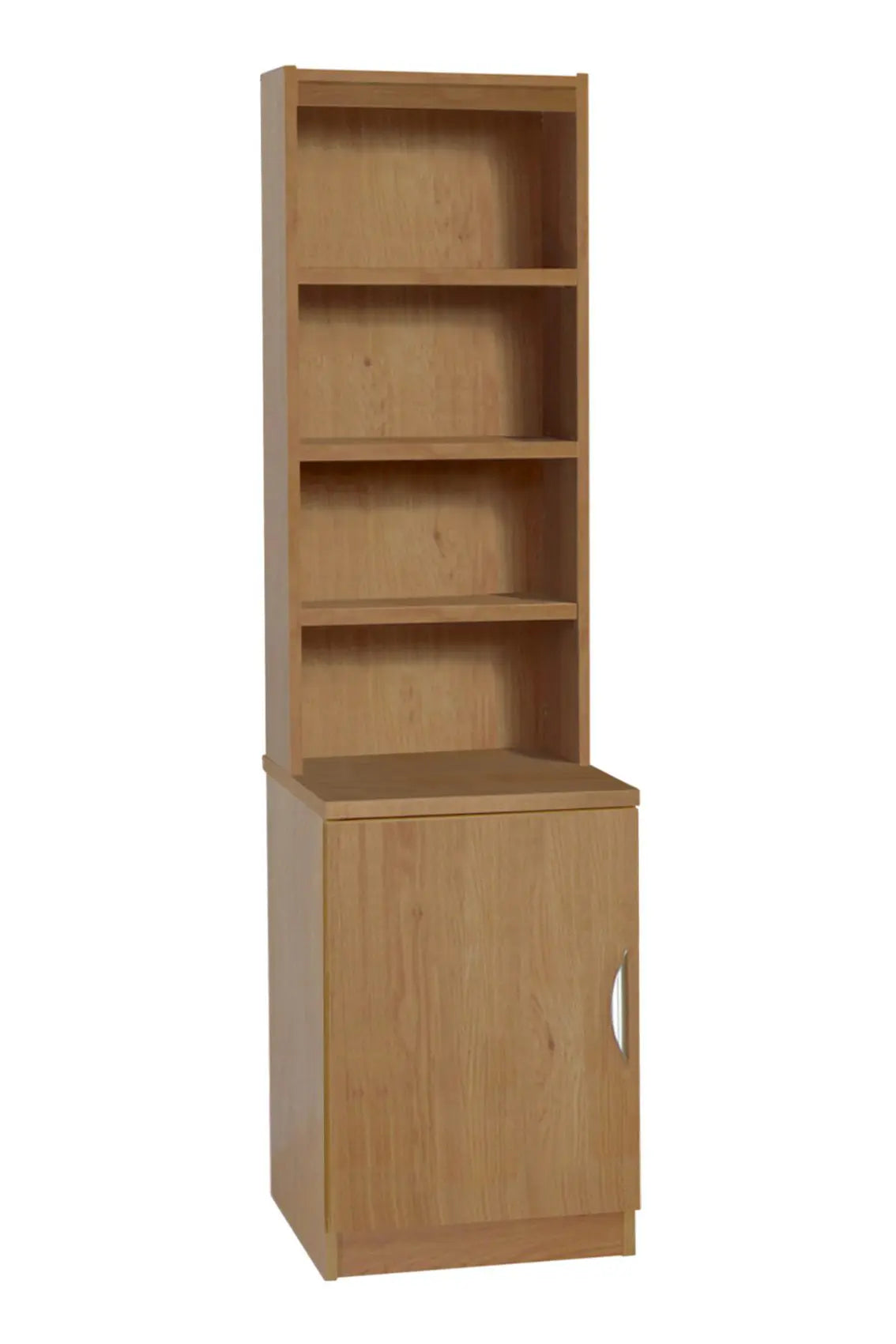 Home Office Desk Height Storage/Deep Cupboard 48cm with Hutch Bookcase