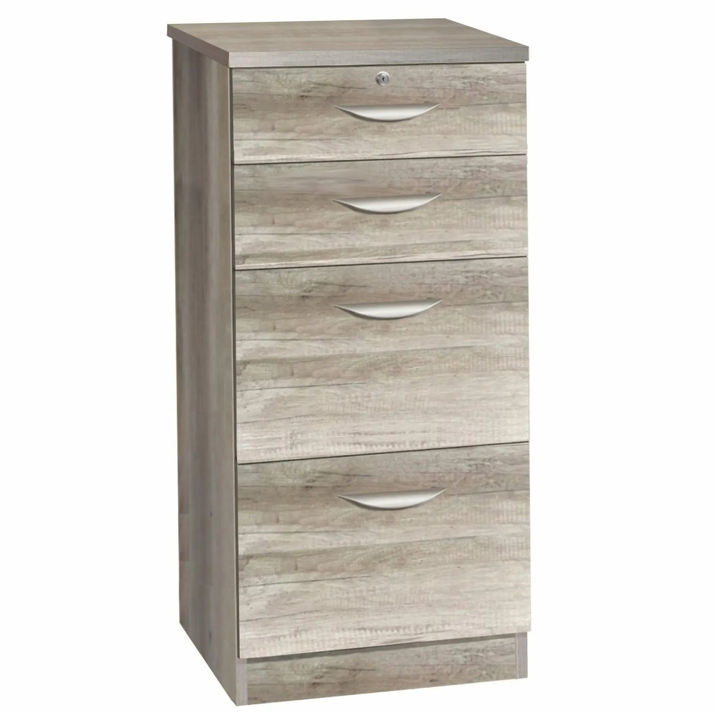 Home Office Mid Height 4 Drawer Unit/Filing Cabinet