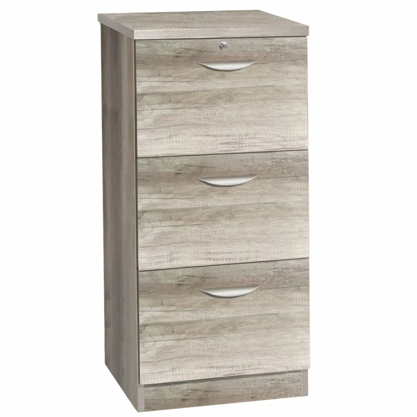 Home Office Mid Height 3 Drawer Filing Cabinet
