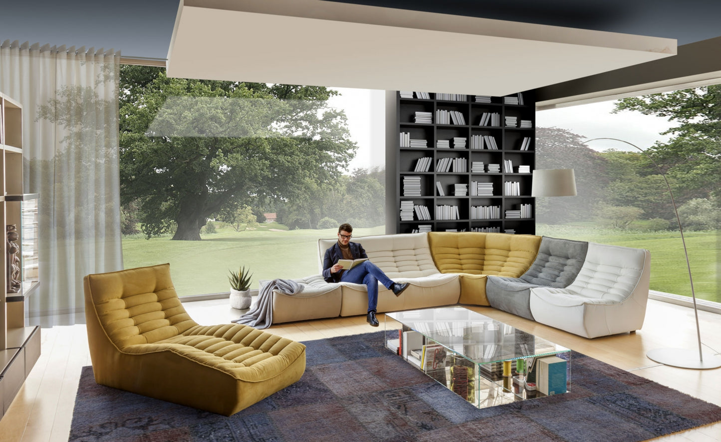 Pumpkin Modular Sofa