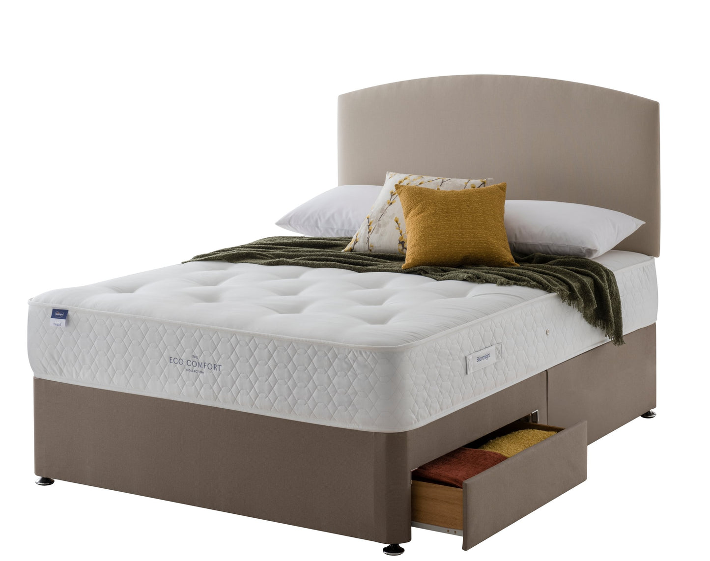 Silentnight Saffron Eco Double Sided Miracoil Tufted Mattress
