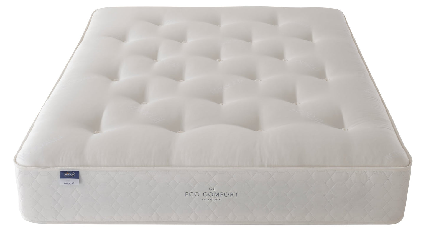 Silentnight Saffron Eco Double Sided Miracoil Tufted Mattress