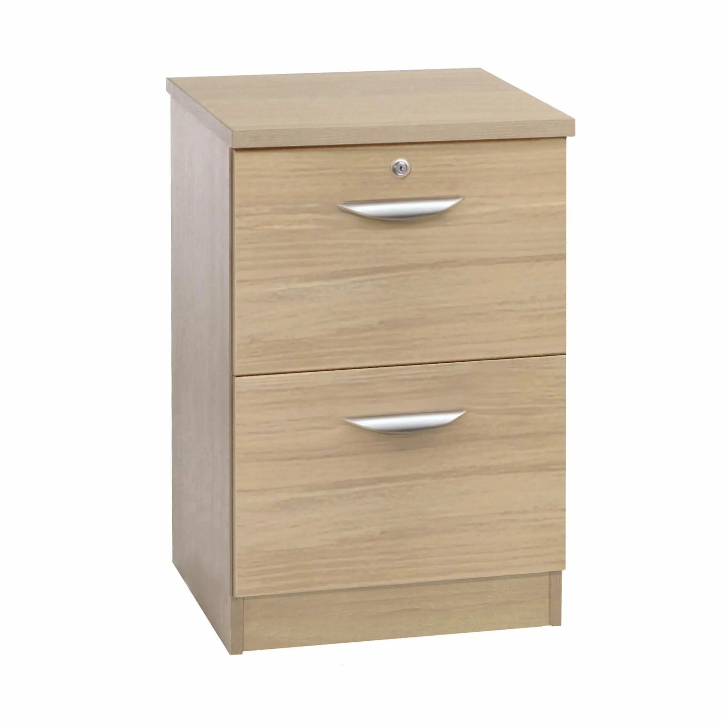 Home Office Desk Height 2 Drawer Filing Cabinet