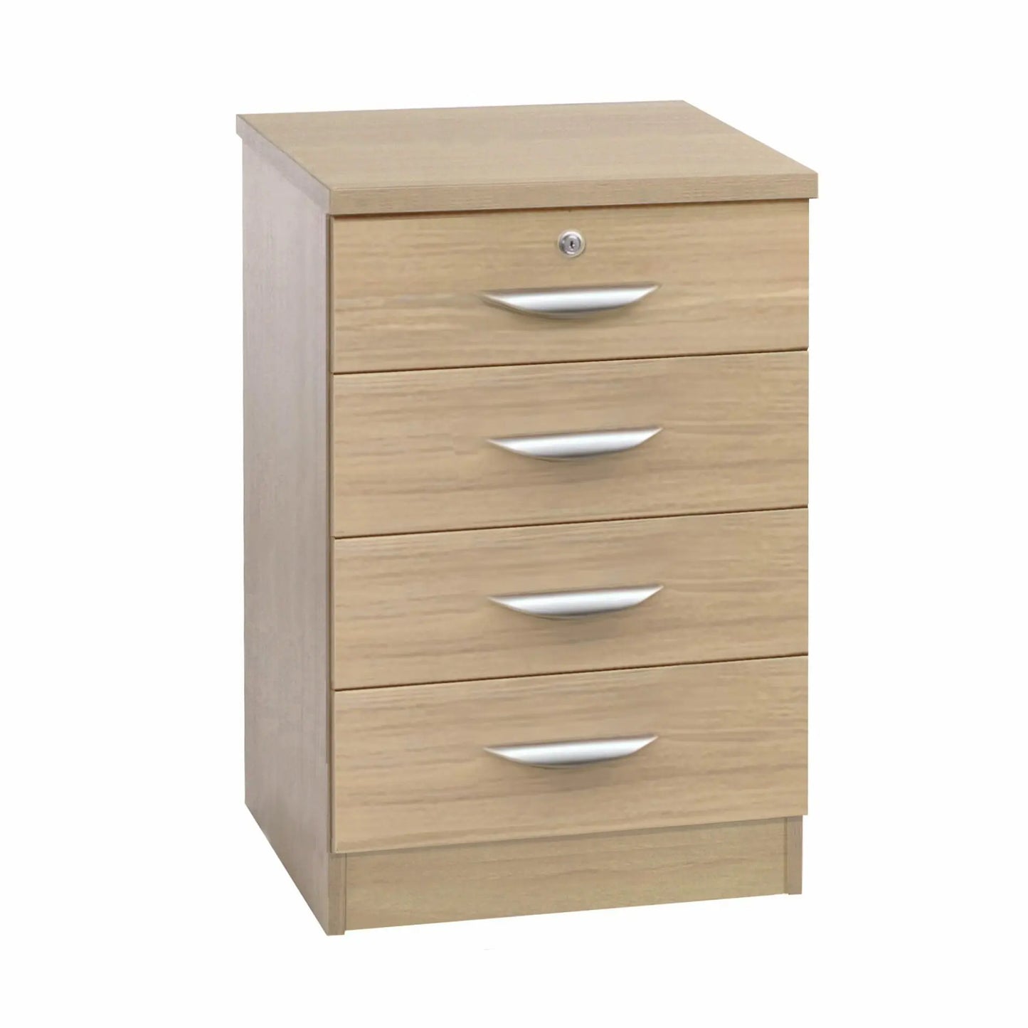 Home Office Desk Height 4 Drawer 48cm Unit