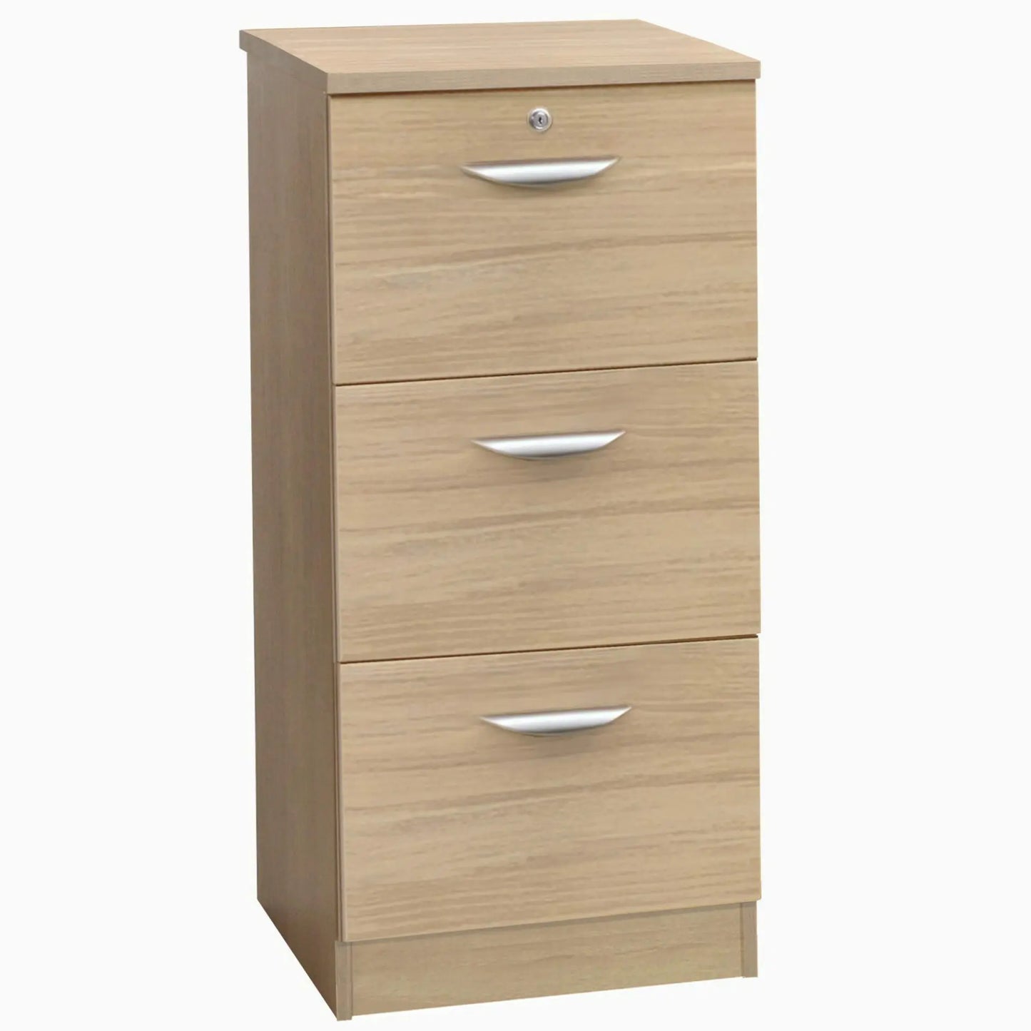 Home Office Mid Height 3 Drawer Filing Cabinet