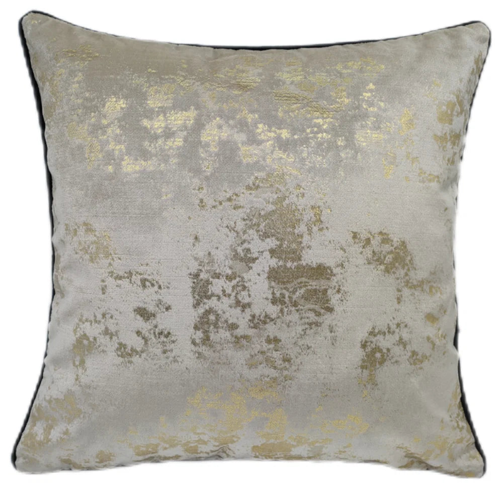 Spoilt Rotton Gold Flecks on Natural Paul Moneypenny 43x43cm