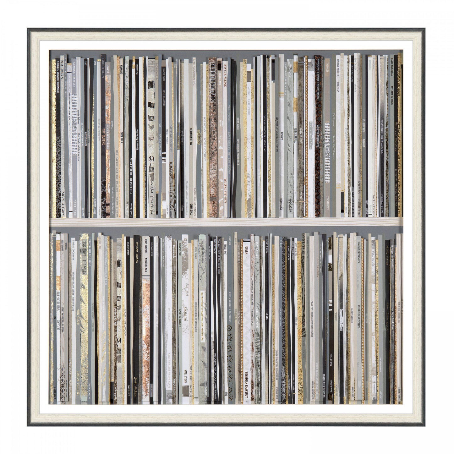 Through The Decades Framed Art 80 x 80cm