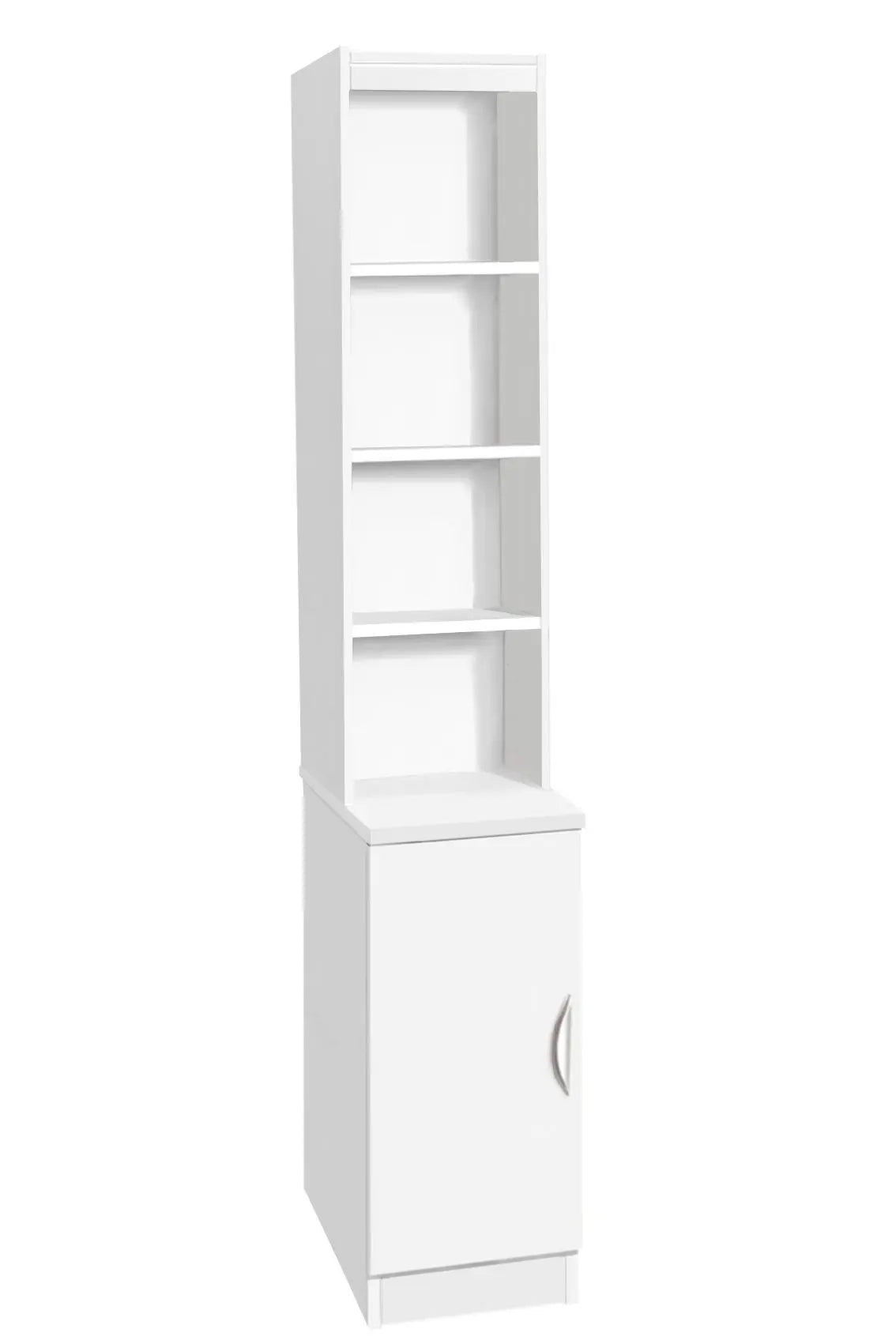 Home Office Desk Height Storage/Deep Cupboard 30cm with Hutch Bookcase
