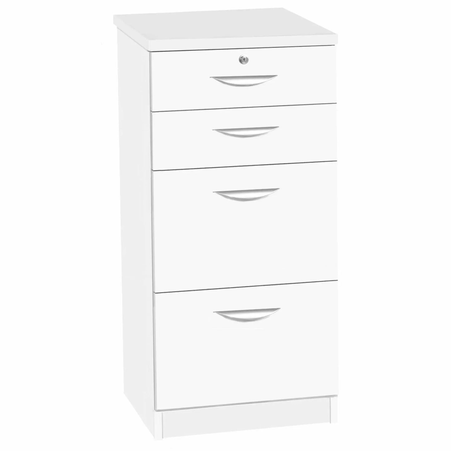 Home Office Mid Height 4 Drawer Unit/Filing Cabinet