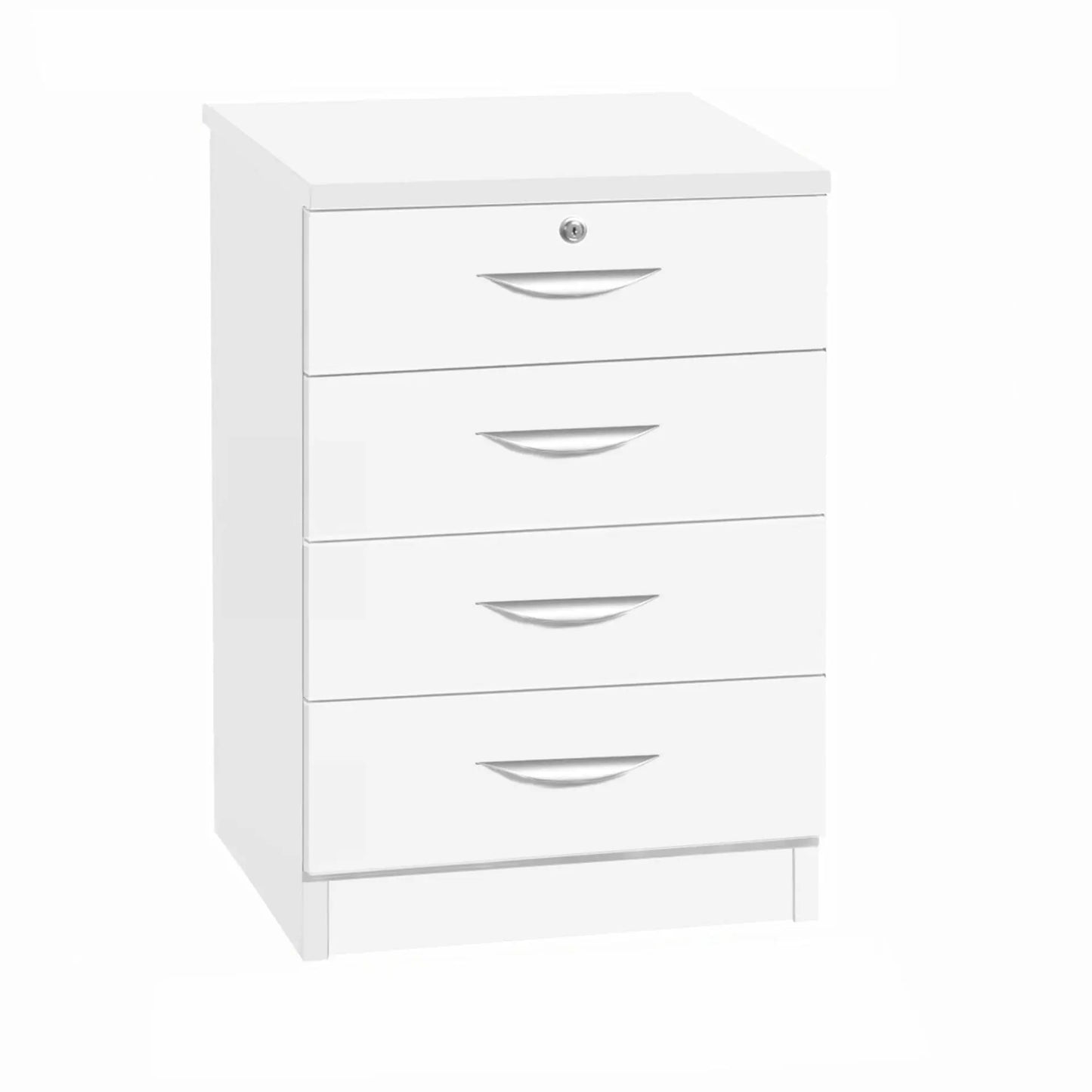 Home Office Desk Height 4 Drawer 48cm Unit
