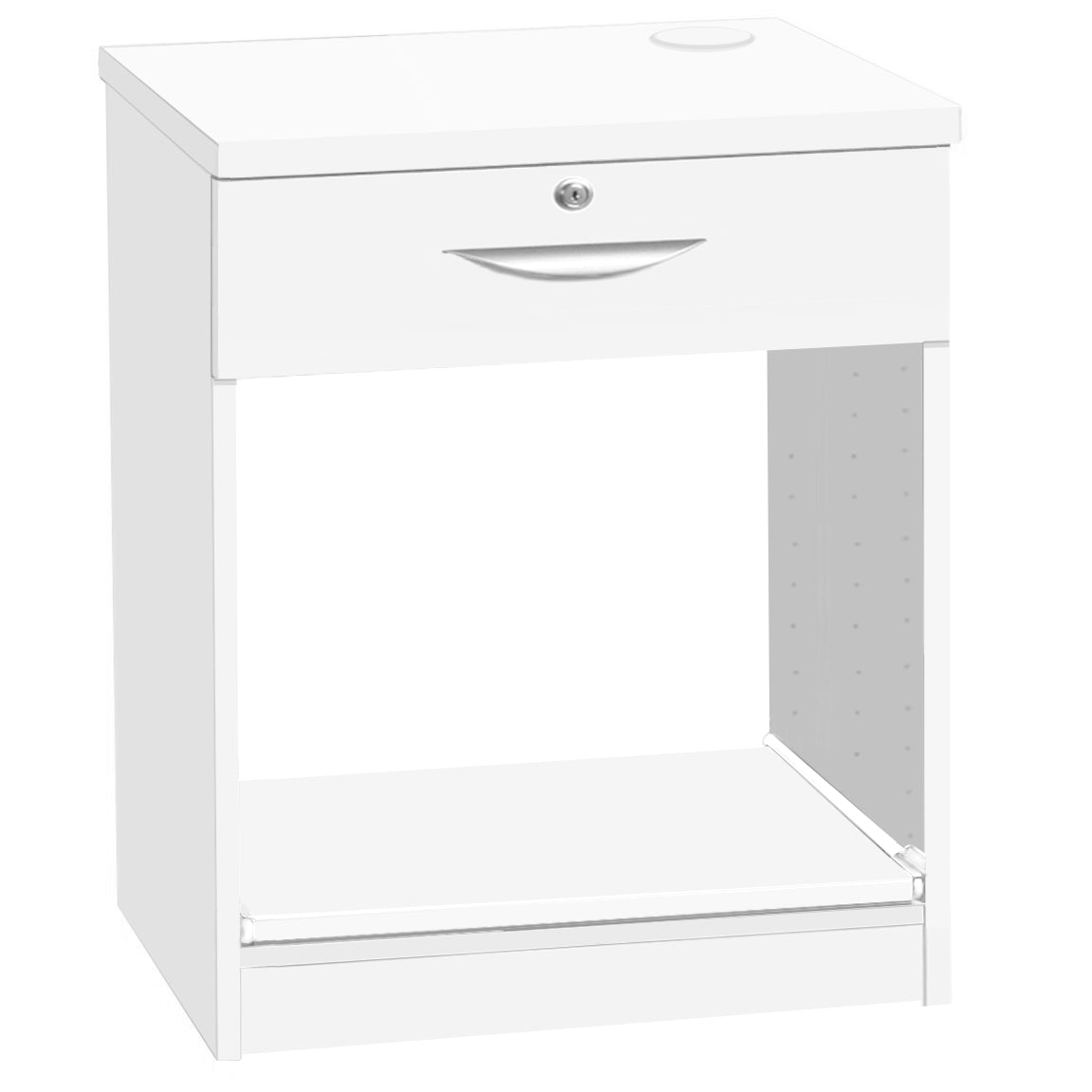 Home Office Desk Height Printer/Scanner Drawer Unit