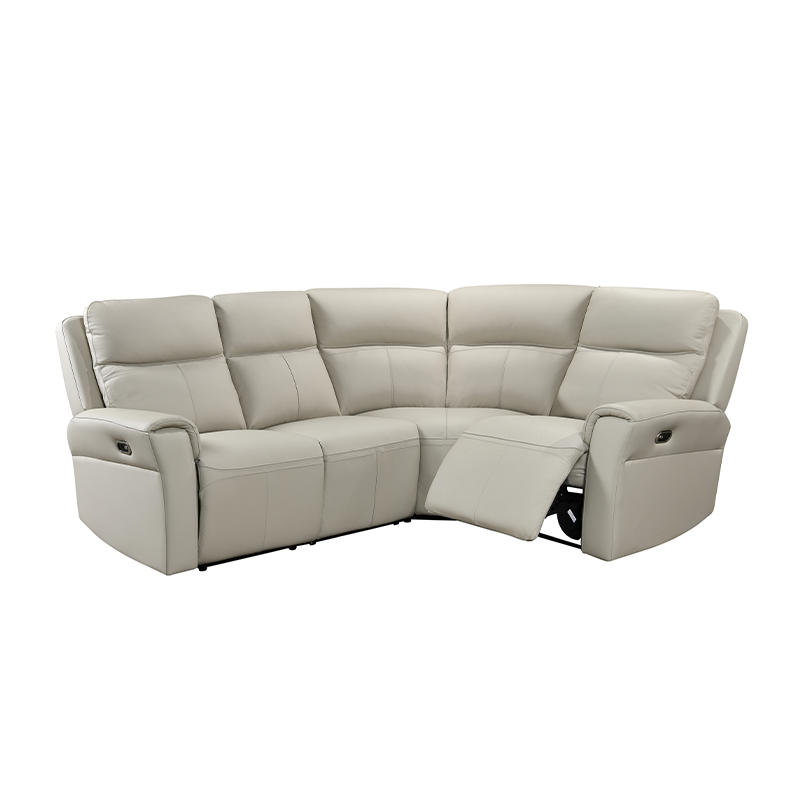 Aldo Leather Sofa Group with Electric Motions