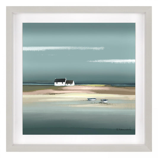 Azure Framed Art 38 x 38cm