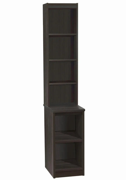 Home Office Desk Height Storage/Deep Bookcase 30cm with Hutch Bookcase