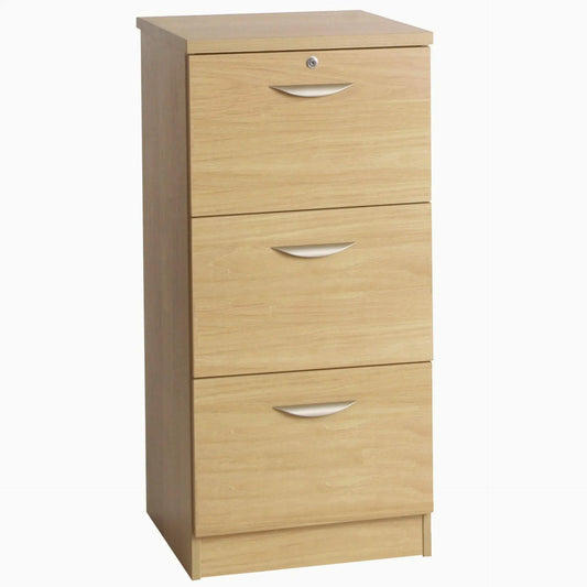 Home Office Mid Height 3 Drawer Filing Cabinet