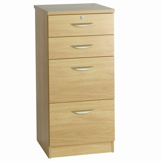 Home Office Mid Height 4 Drawer Unit/Filing Cabinet