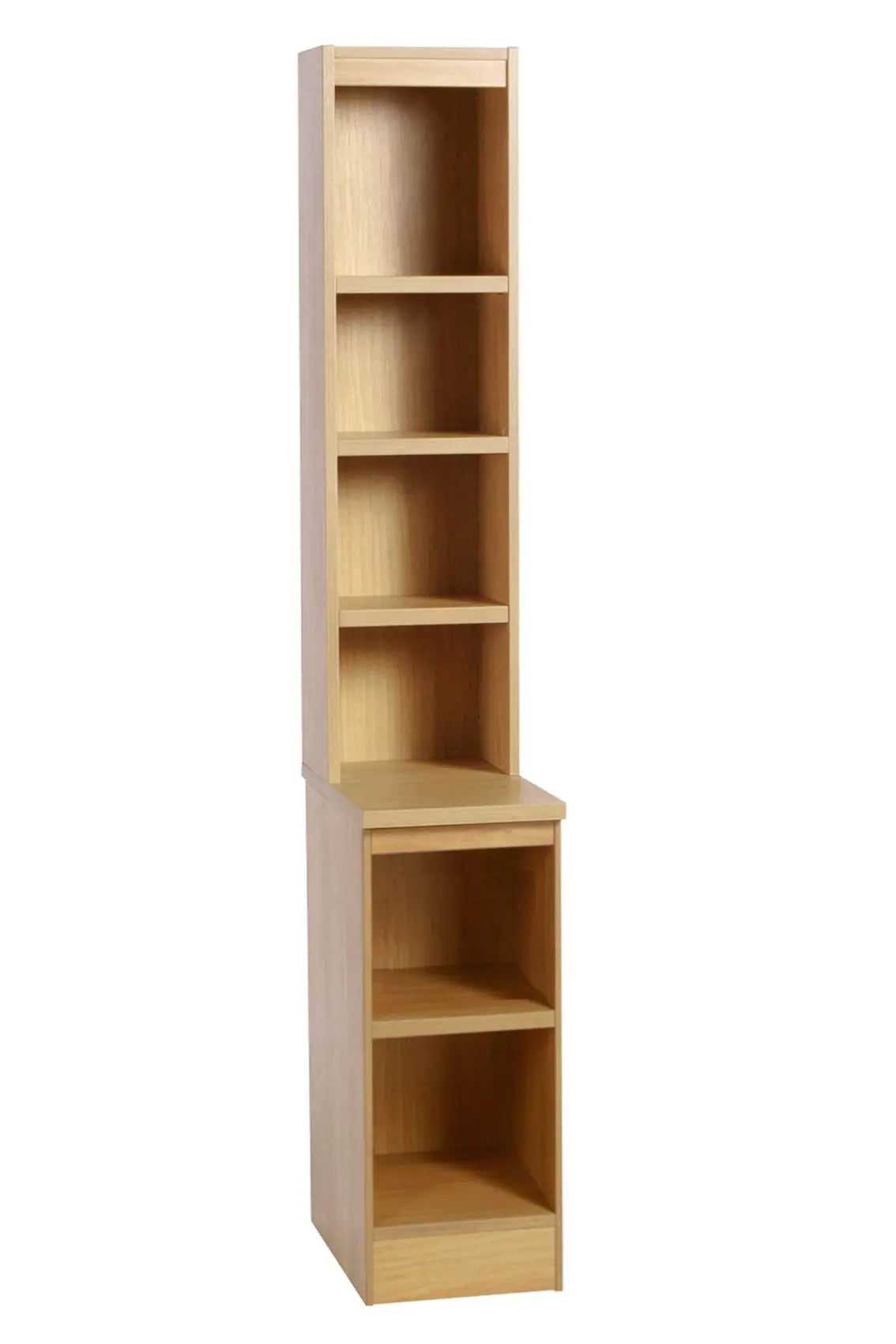 Home Office Desk Height Storage/Deep Bookcase 30cm with Hutch Bookcase