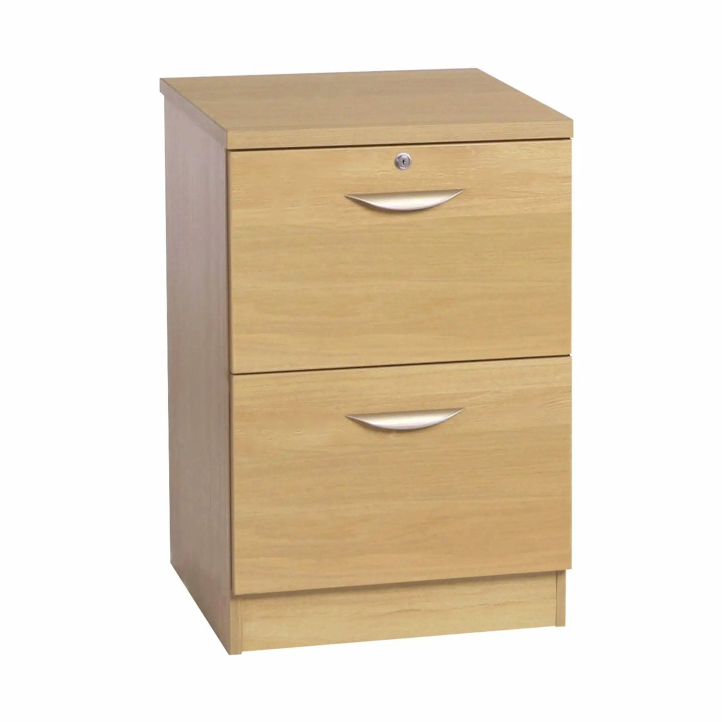 Home Office Desk Height 2 Drawer Filing Cabinet