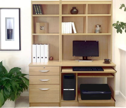 Home Office Computer Work Station and 3 Drawer Unit/Filing Cabinet
