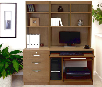 Home Office Computer Work Station and 3 Drawer Unit/Filing Cabinet