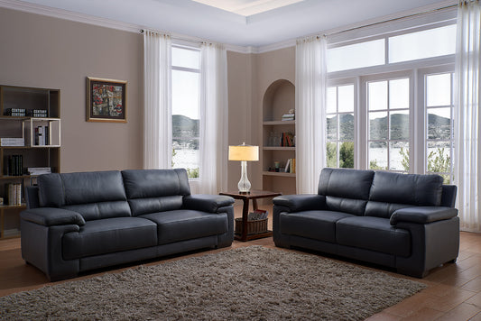 Conway Leather Sofa Group