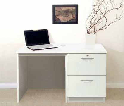 Home Office Desk with 2 Drawer Filing cabinet