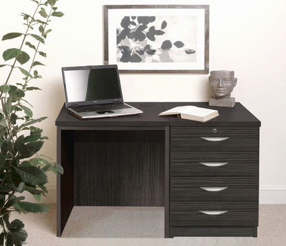 Home Office Desk with 4 Drawer Unit