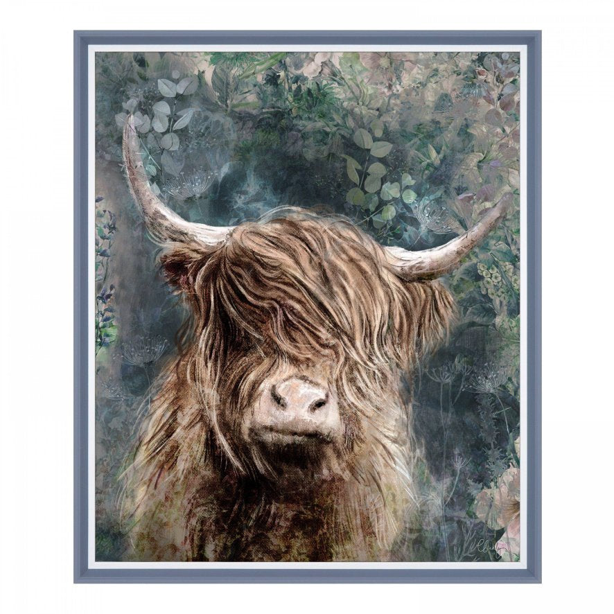 Dougal Framed Canvas 54 x 64cm