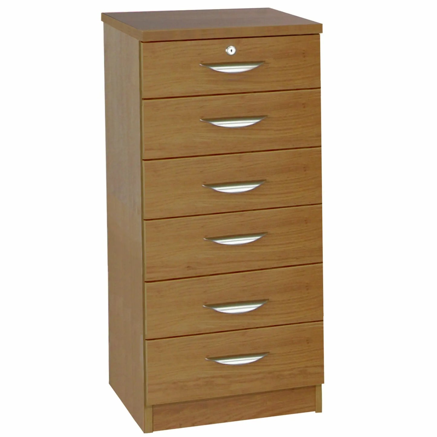 Home Office Mid Height 6 Drawer Unit