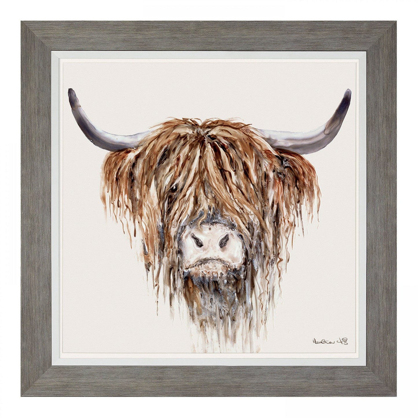 Freddie Framed Canvas 64 x 64cm