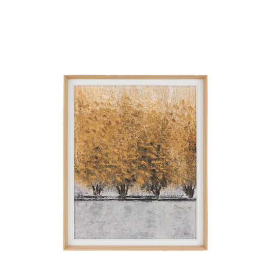 Hint Of Heat Framed Canvas 92 x 112cm