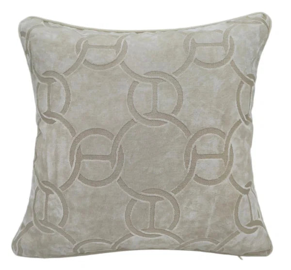 Hook Up Chains Cut Velvet Ivory Paul Moneypenny 43x43cm