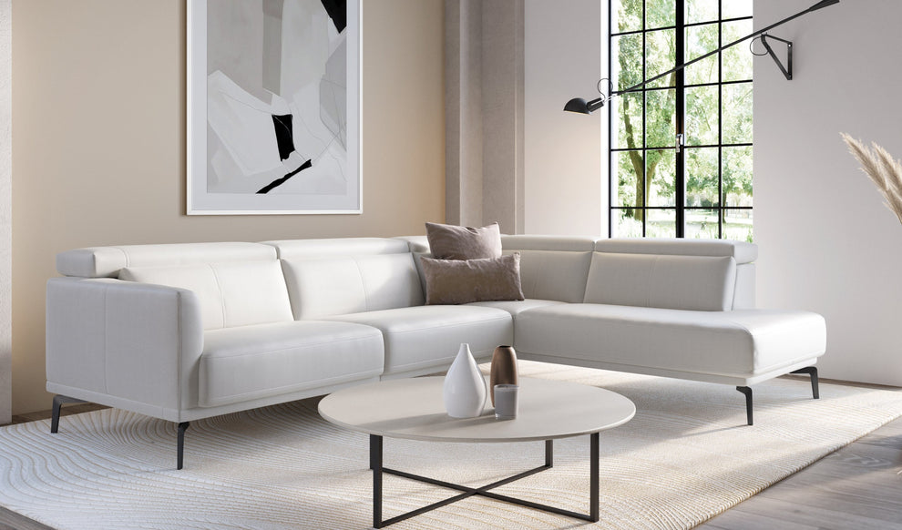 ROM Leather Corner sofas – Maitlands Furniture & Homestore