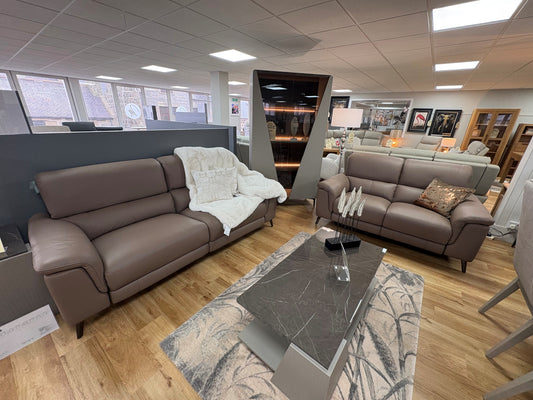 Potenza 2.5 Seater Sofa With 2 Electric Reclines, 2 Seater Sofa With 2 Electric Reclines & Armchair With Electric Reclines