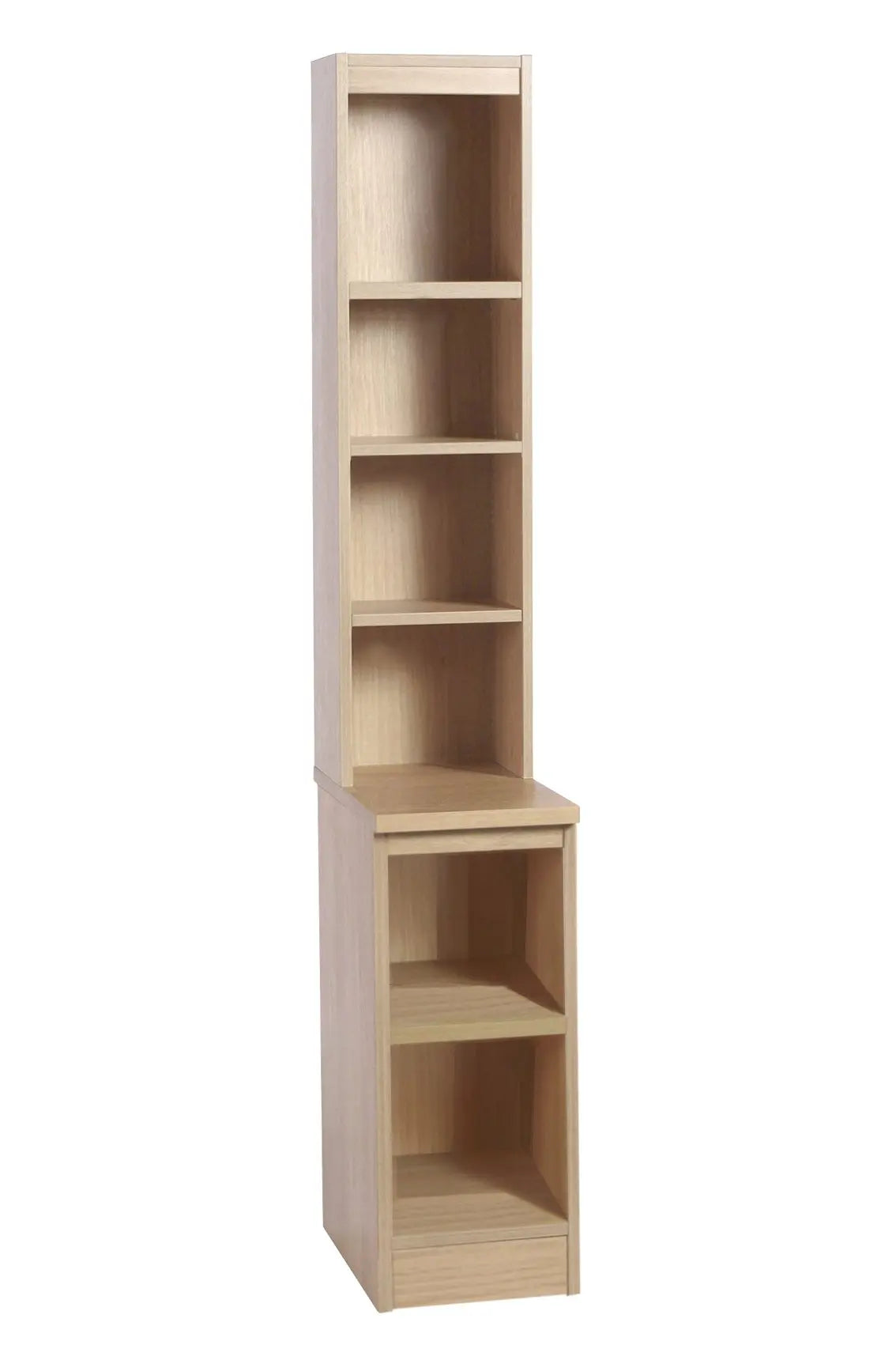 Home Office Desk Height Storage/Deep Bookcase 30cm with Hutch Bookcase