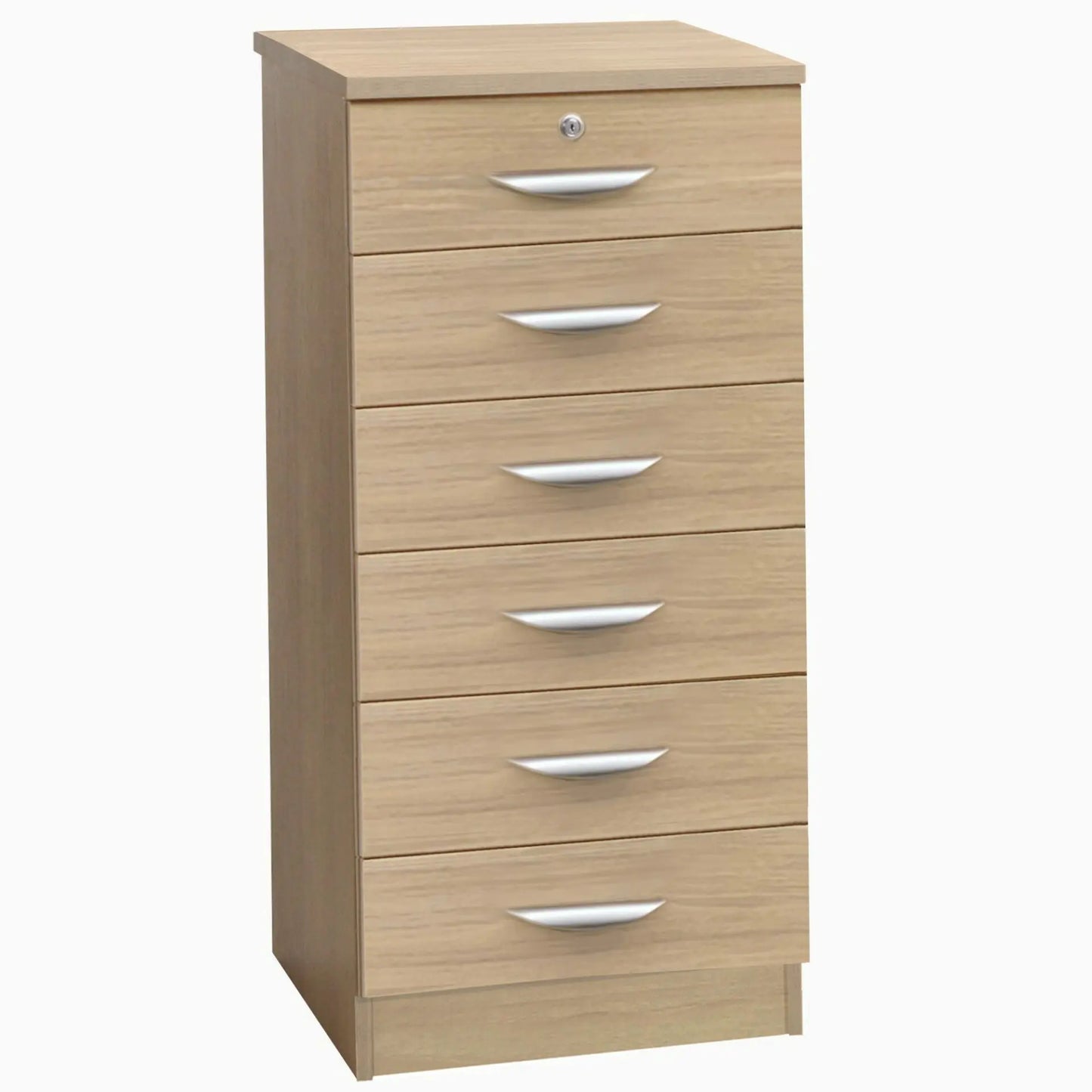 Home Office Mid Height 6 Drawer Unit