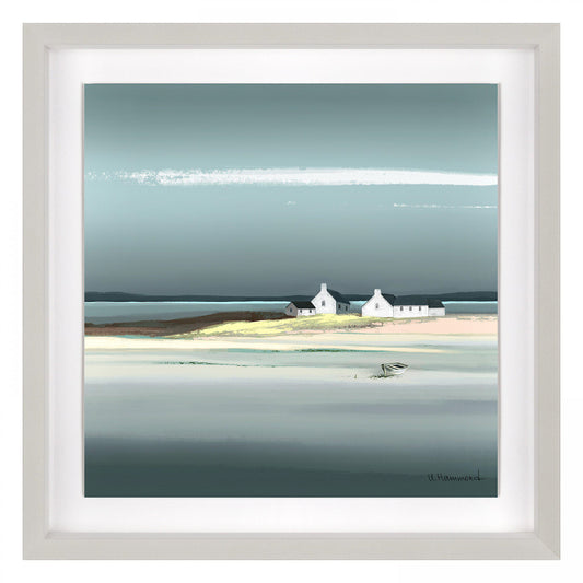 Sapphire Framed Art 38 x 38cm