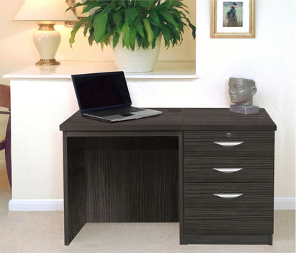 Home Office Small Desk with 3 Drawer Unit/Filing Cabinet