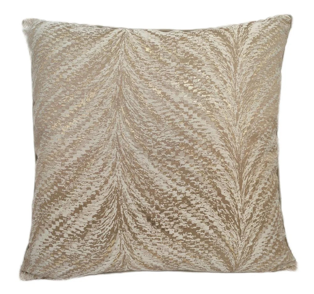 Sonata Sparkle Fountains Jaq Rev Velvet Choc 50x50cm