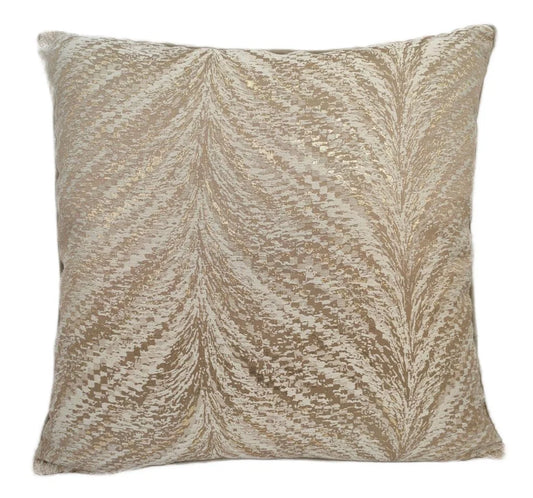 Sonata Sparkle Fountains Jaq Rev Velvet Choc 50x50cm