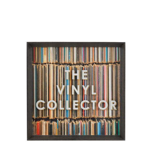 The Vinyl Collector Framed Art 54 x 54cm