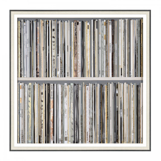 Through The Decades Framed Art 80 x 80cm